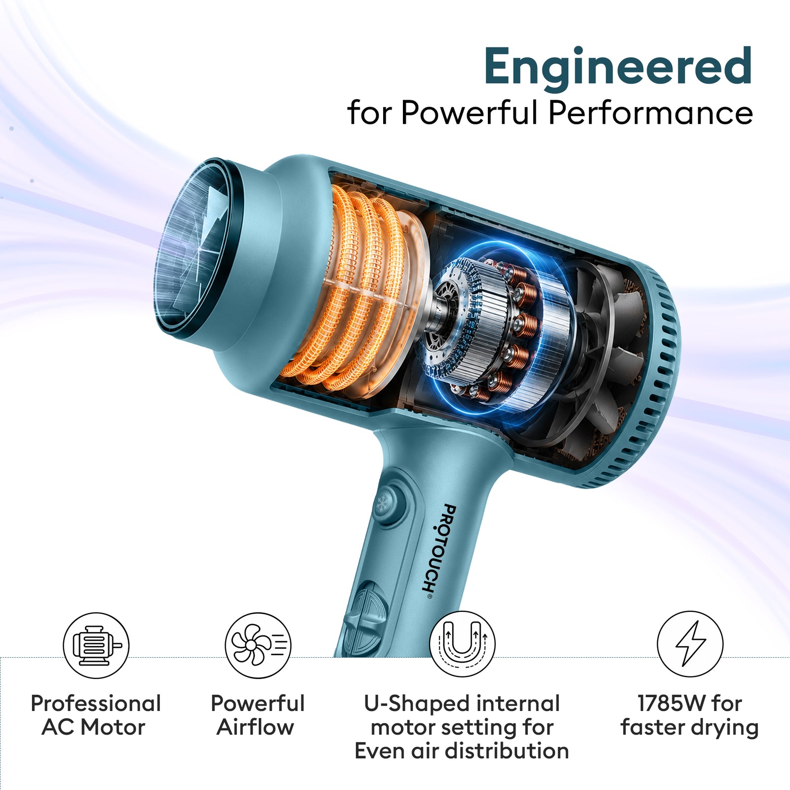PROTOUCH AirZ 3-in-1 Power Hair Dryer