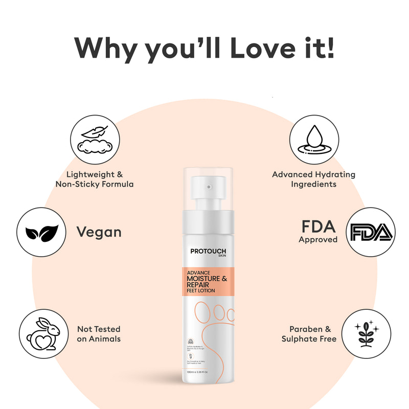 Advance Moisture & Repair Feet Lotion | Deeply Hydrating & Moisturizing