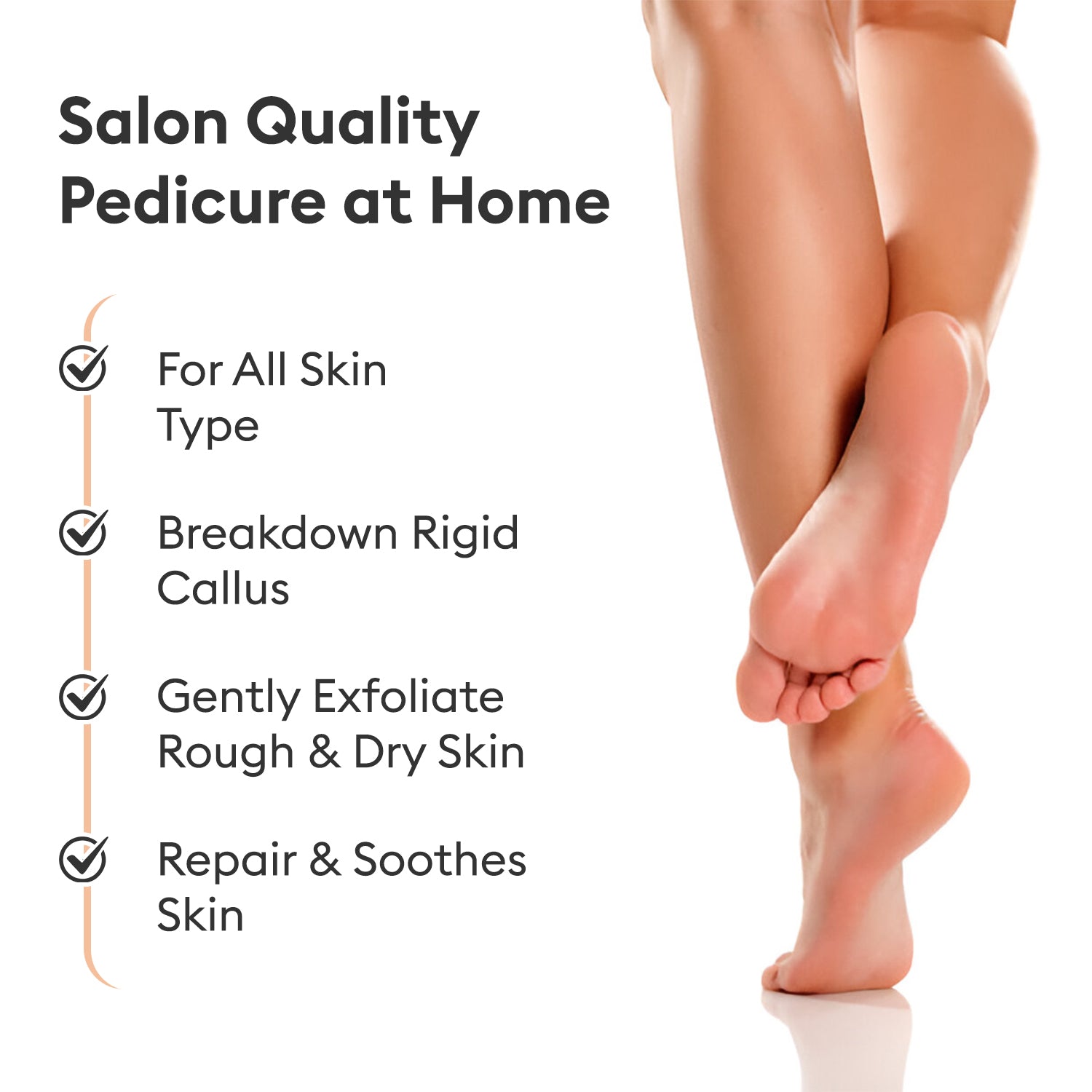 Pro Pedicure Combo | Callus Remover Spray | Feet Lotion | Instantly Smooth & Soft Feet