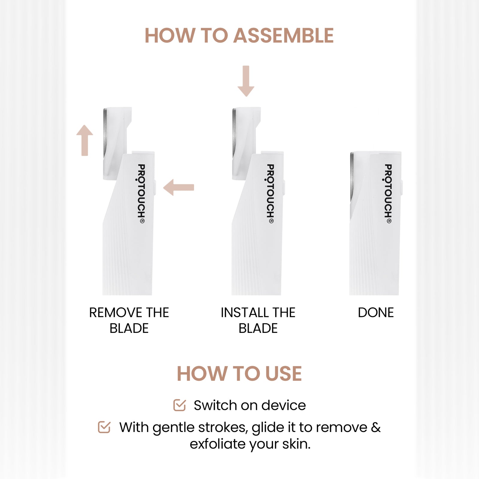 Derm + Glow Duo | 2-step facial hair removal & aftercare combo