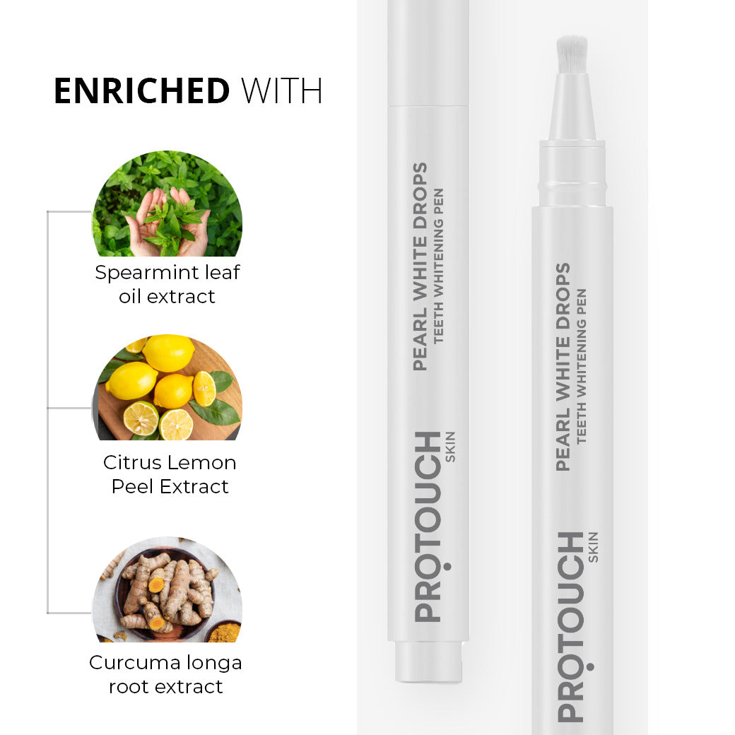 Pro-Essential Morning Combo | Power Glow Drops & Pearl White Drops for Bright Face and Bright Smile
