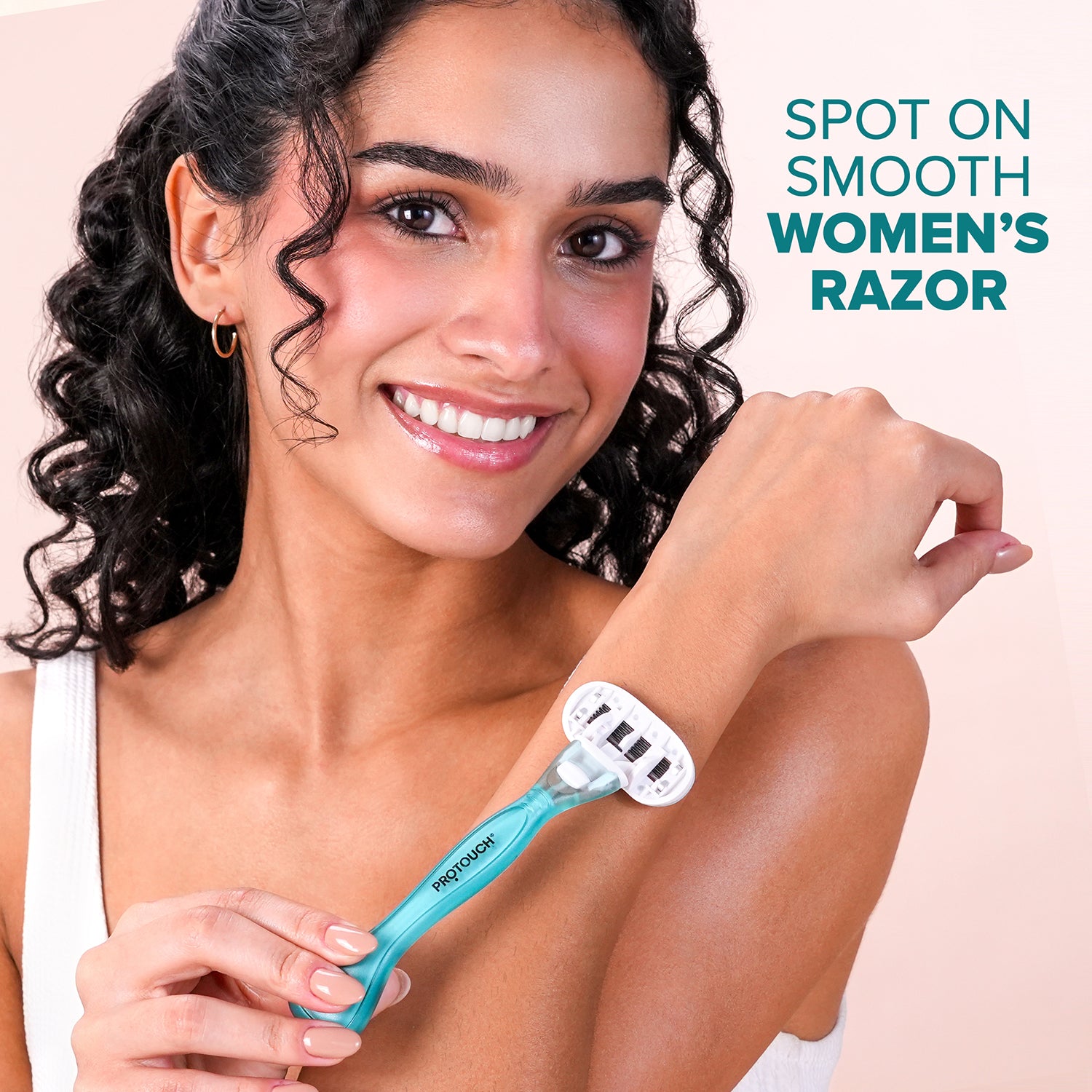 SOS Women Razor | Painless & One Stroke Hair Removal Razor | 5-Blade Technology (Pack of 2)