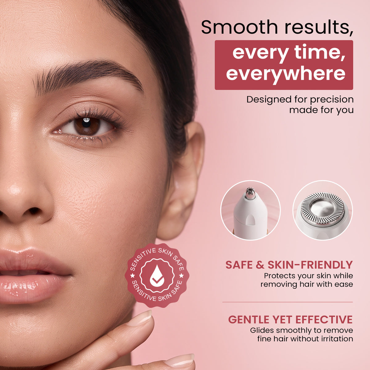 PROTOUCH SOS+ 2-in-1 Eyebrow & Facial Grooming Pen