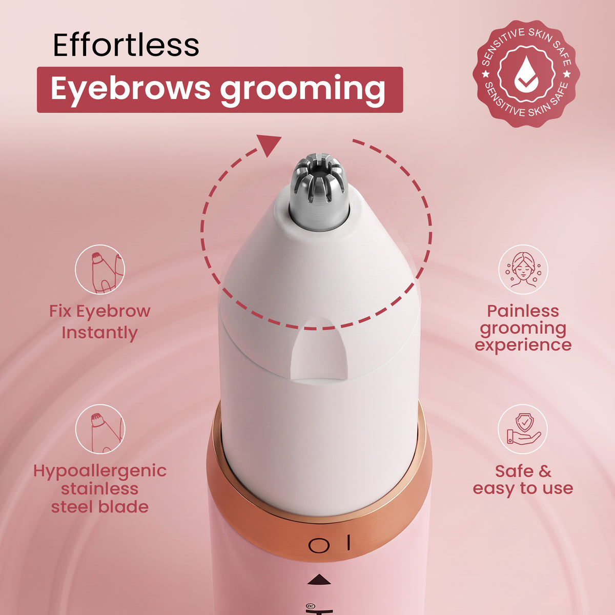 PROTOUCH SOS+ 2-in-1 Eyebrow & Facial Grooming Pen