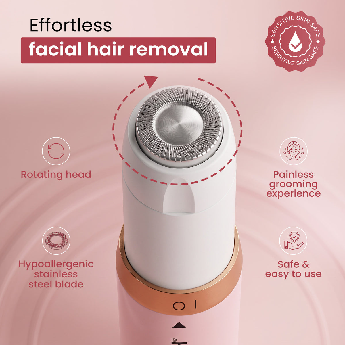 PROTOUCH SOS+ 2-in-1 Eyebrow & Facial Grooming Pen