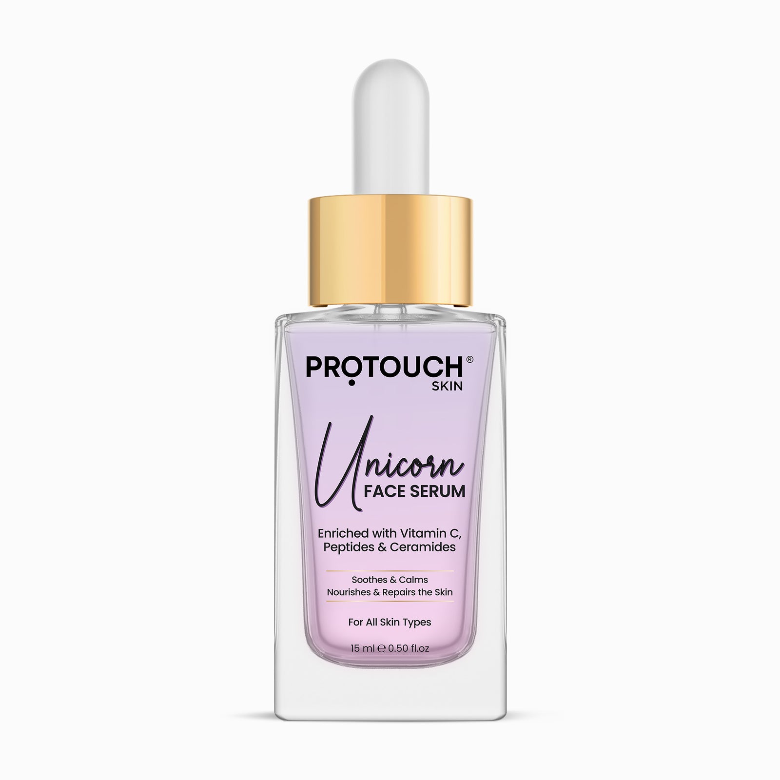 Unicorn Face Serum with Ceramides | Multi-peptide face serum for Instant hydration