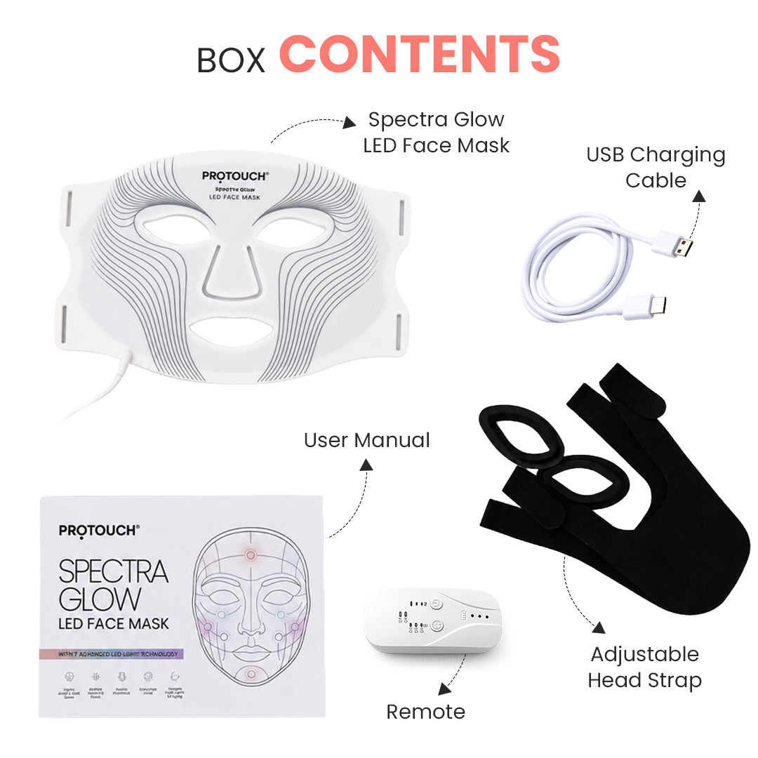 PROTOUCH Spectra Glow 7-Advanced LED Light Face Mask