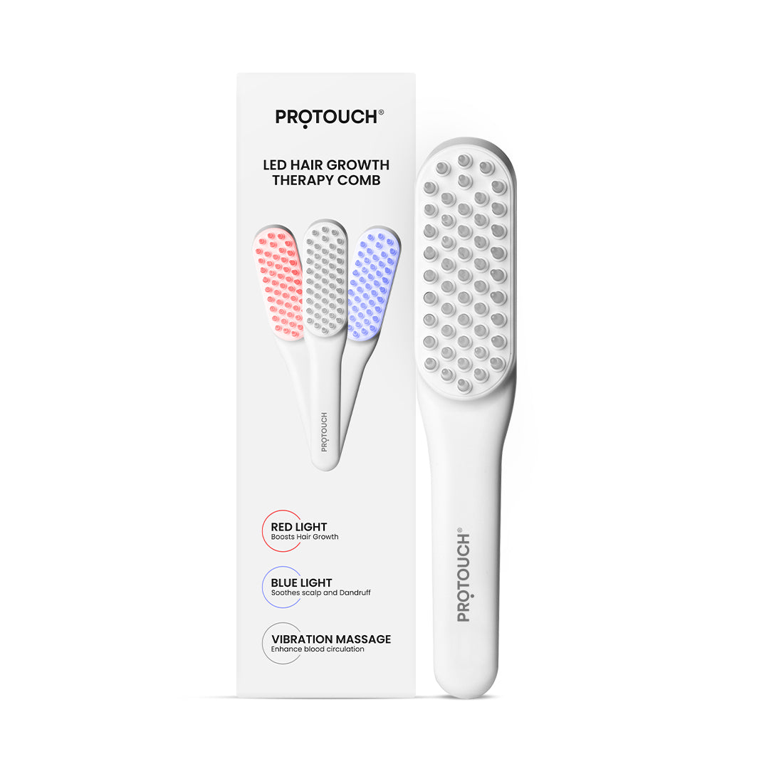 LED Hair Growth Therapy Comb | Advanced Hair Fall Treatment & Scalp Stimulation Device