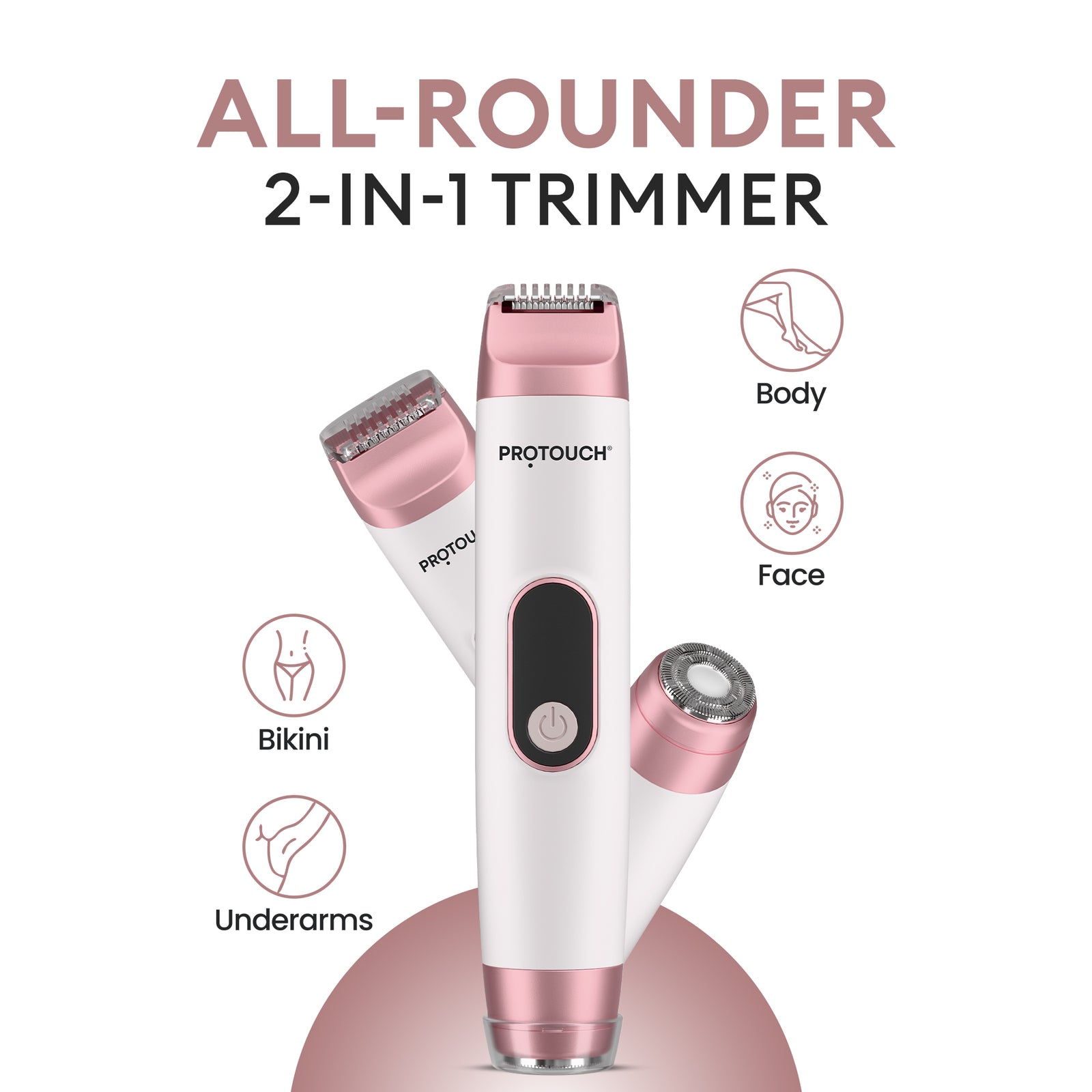 All Rounder All-in-1 Women’s Trimmer & Epilator