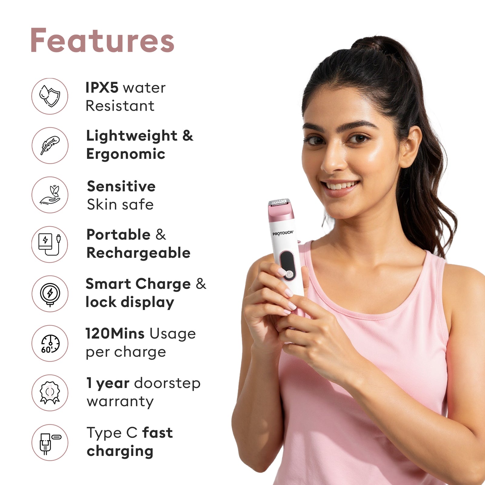 All Rounder All-in-1 Women’s Trimmer & Epilator