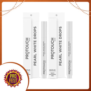 Pearl White Drops (Pack of 2) | Enamel Safe Teeth Whitening Gel with Pen Applicator