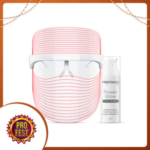Glow Getter Combo | Power Glow Drops & LED Face Mask For Glowing Skin