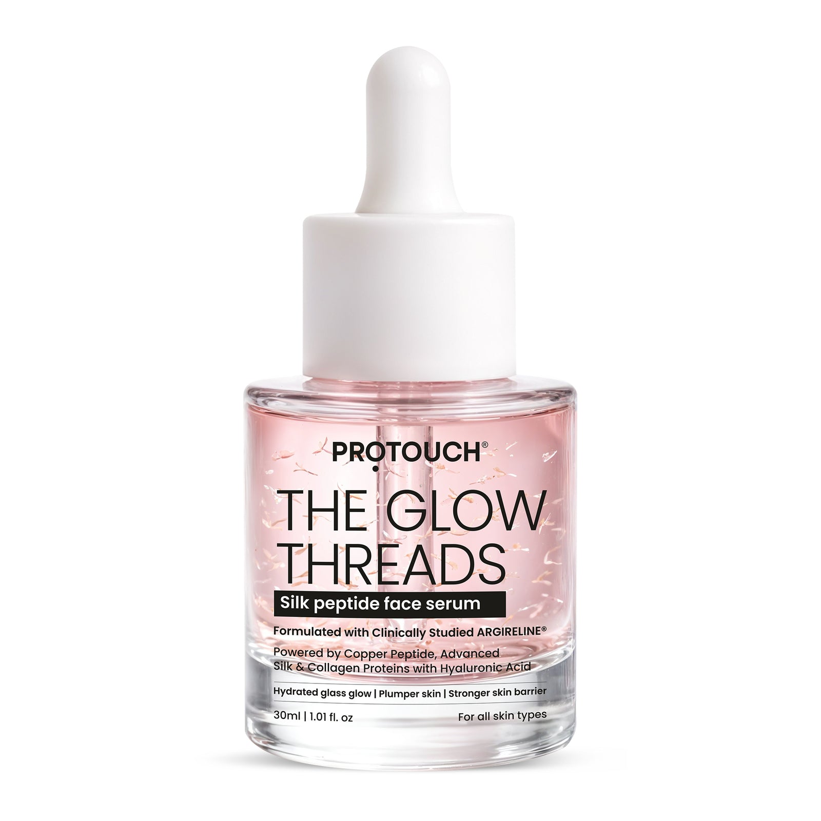 The Glow Threads: Silk Peptide Face Serum (30ml)