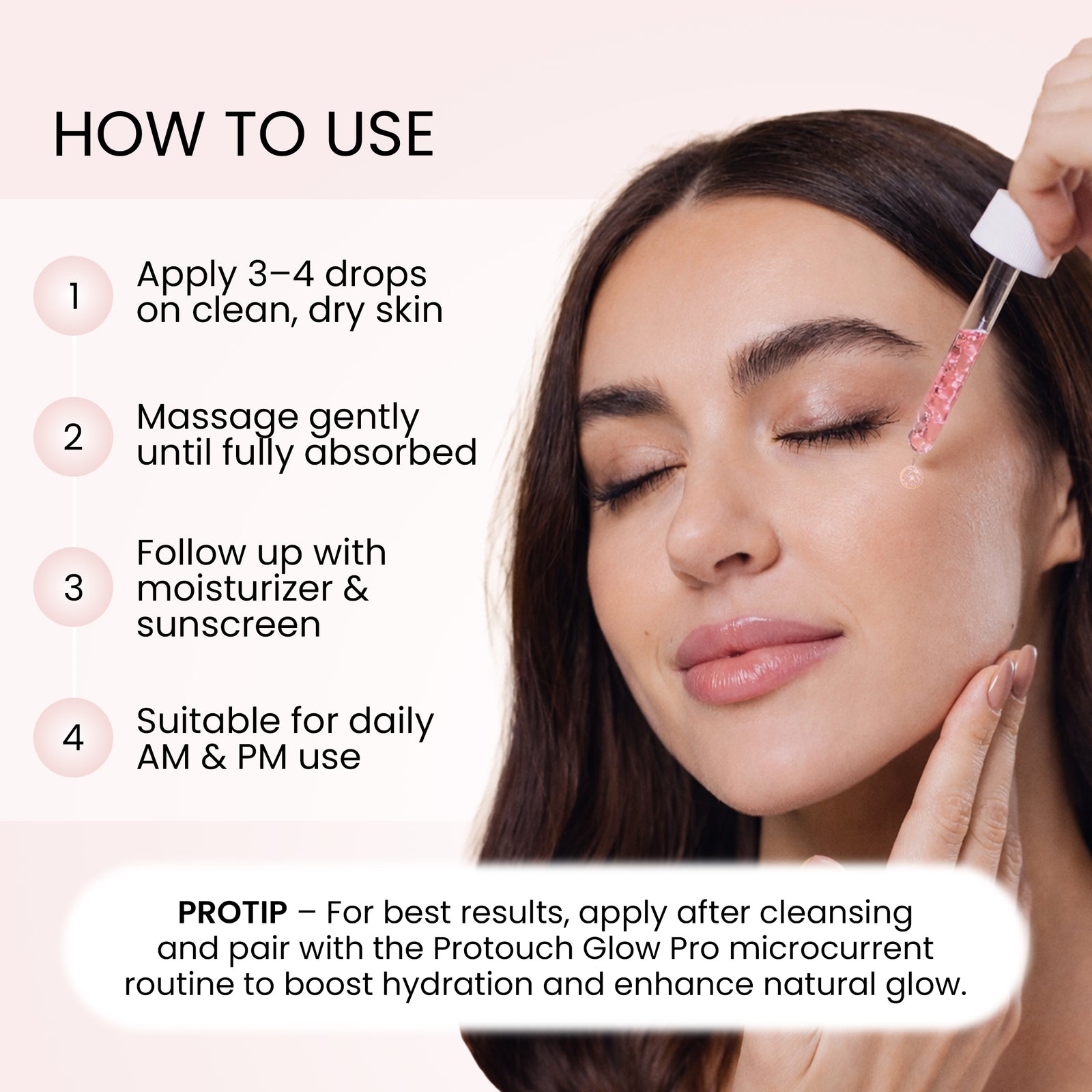 The Sculpt & Glow Kit: Glow Pro 4-in-1 Facial Toning Device + Glow Threads Serum (30ml)