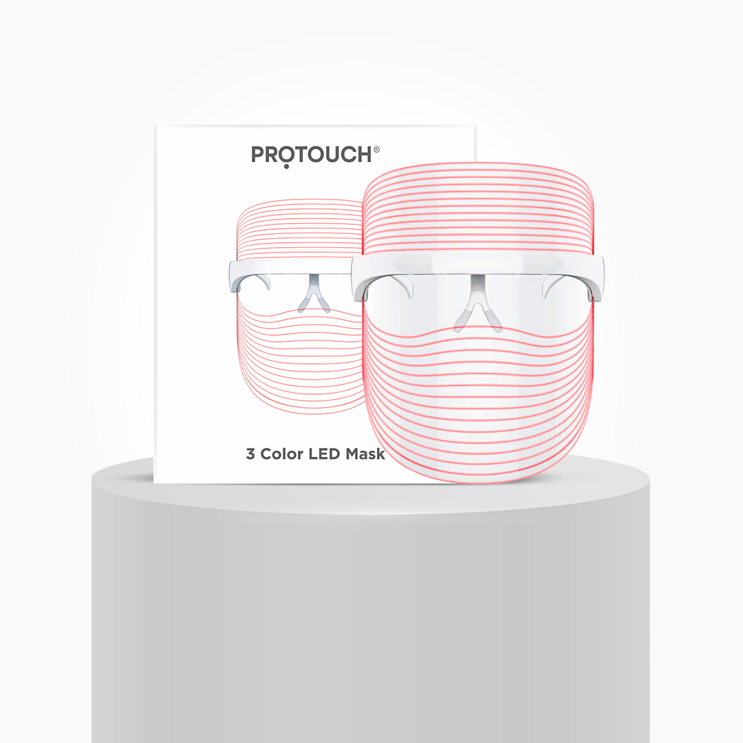 3-in-1 LED Light Therapy Face Mask | Dark Spots, Acne & Anti-Aging Care