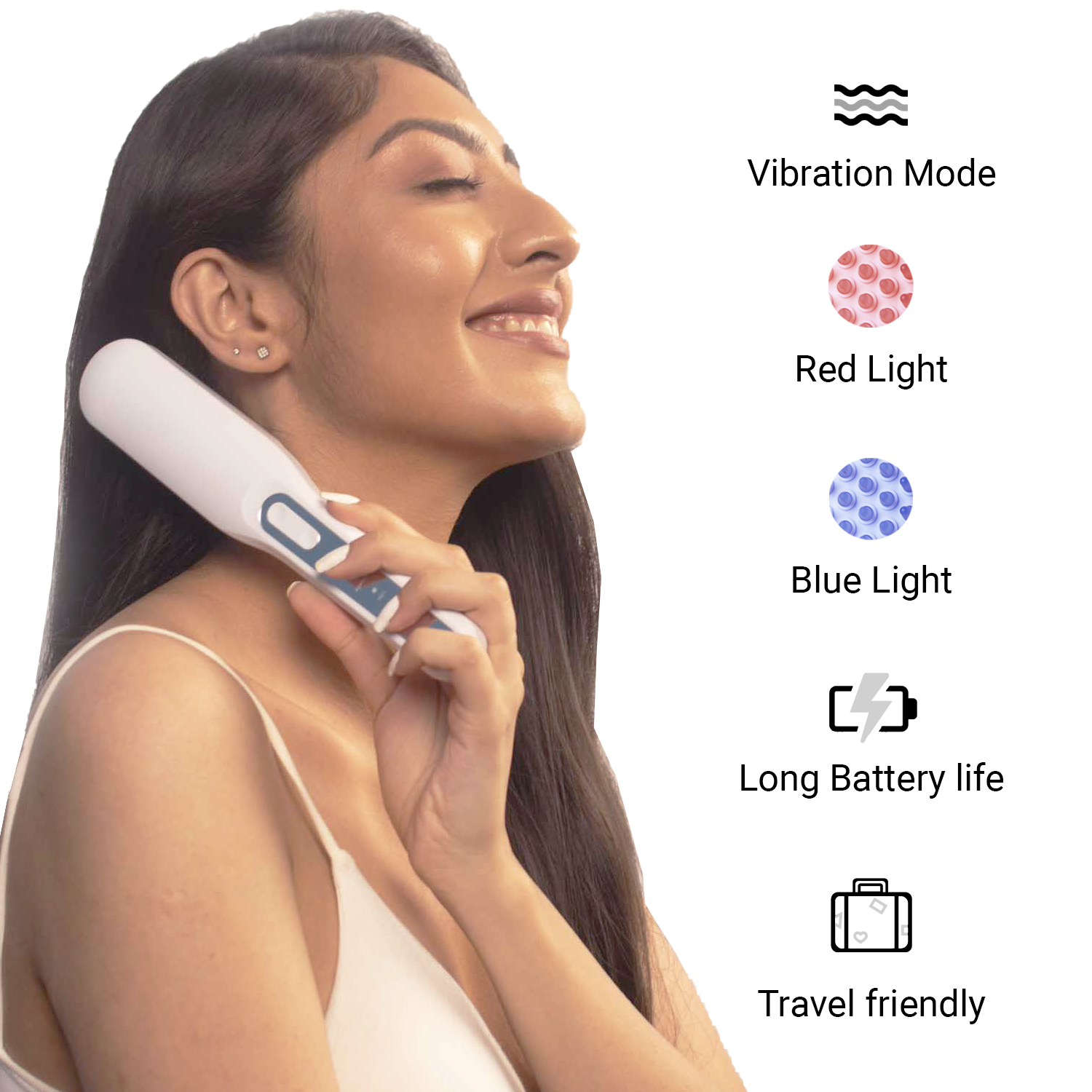 LED Hair Growth Booster combo | LED Comb & Hair Growth Oil