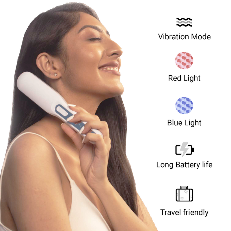 LED Hair Growth Booster combo | LED Comb & Hair Growth Oil