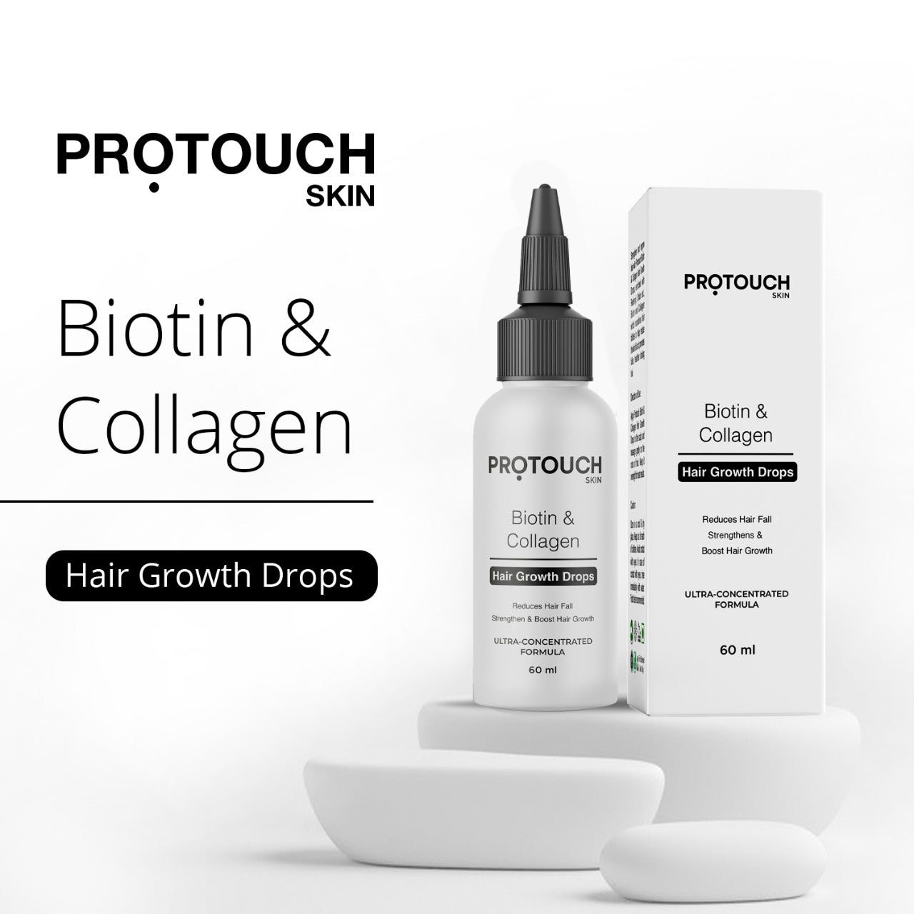 Hair Growth Drops | Redensyl, Anagain | Ultra Concentrated - Pack of 2