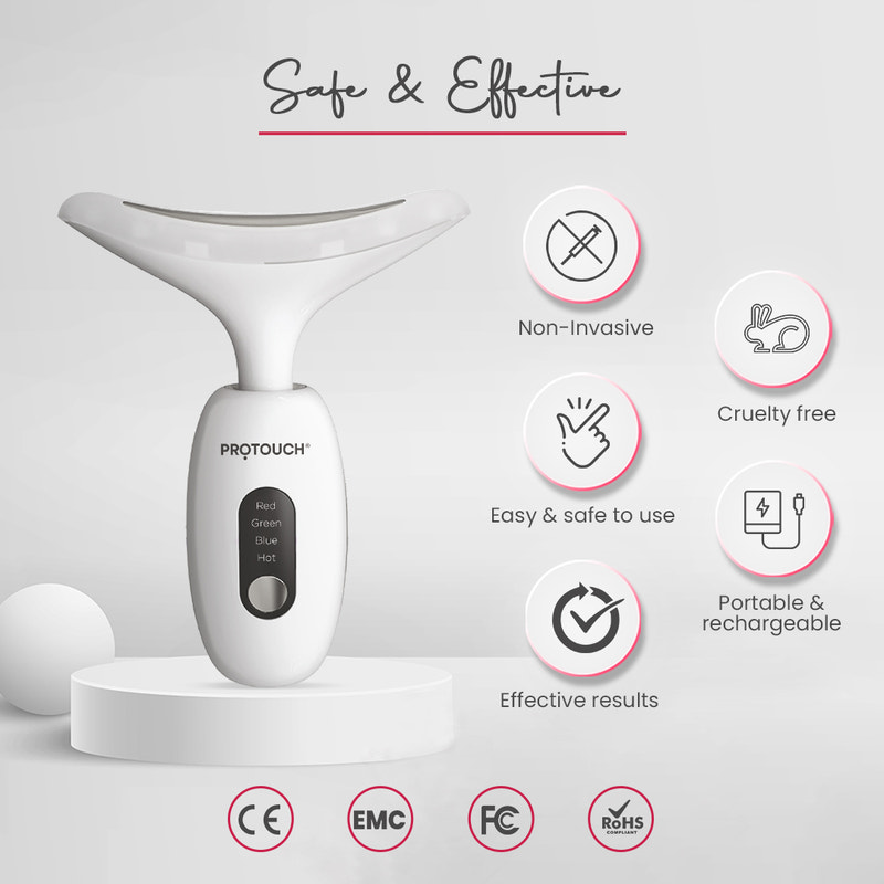 Skin Lift Device | LED Powered Face Massager For Facial At Home