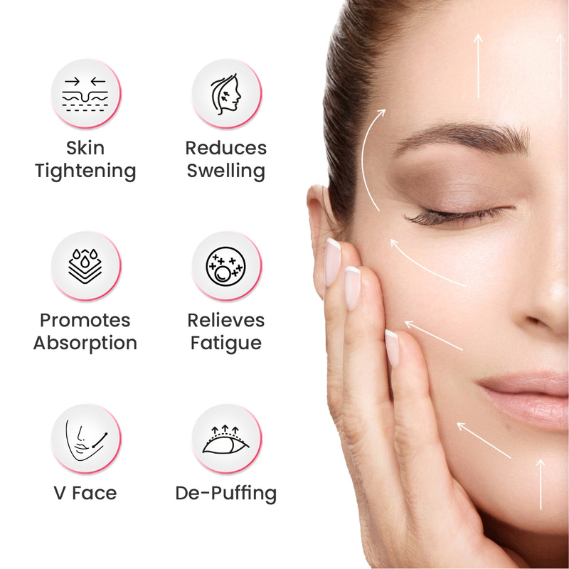 Skin Lift Device | LED Powered Face Massager For Facial At Home