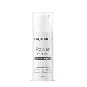 PROTOUCH Power Glow Face Drops | Non-Sticky | Deep Hydrating Face Moisturiser with Korean Actives