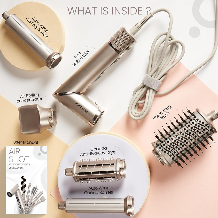 Protouch Great Hair Day Combo : Airshot & Airsleek