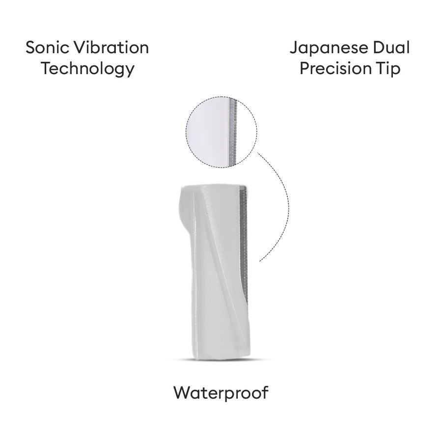 Eyebrow Hair Removal Attachments - Set of 3 Tips | (Replacement Tips for our Dermaplaning Device)