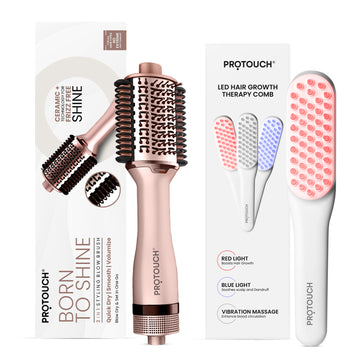 Protouch Shine & Save Combo - Born to shine & Hair comb