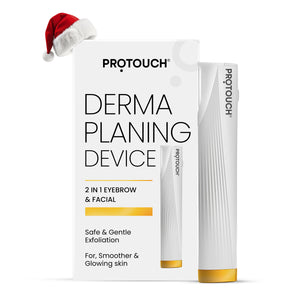 Dermaplaning Device | Electric 2 in 1 Facial Hair Removal & Eyebrow Grooming Device