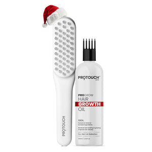 LED Hair Growth Booster combo | LED Comb & Hair Growth Oil