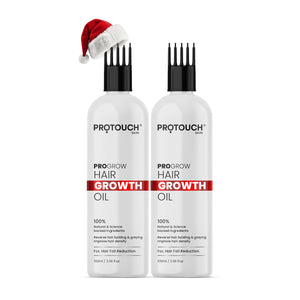 Pro-Grow Hair Growth Oil (Pack Of 2) | Goodness of 21 Cold-pressed Herbal Oils in one