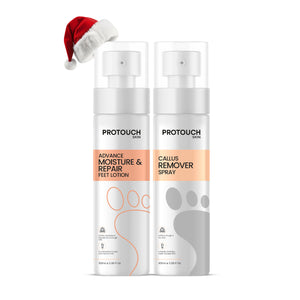 Pro Pedicure Combo | Callus Remover Spray | Feet Lotion | Instantly Smooth & Soft Feet