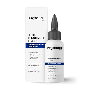 Anti Dandruff Drops with Salicylic Acid | Non Sticky | Prevents Dandruff, Itchiness & Extra Oil Without Drying