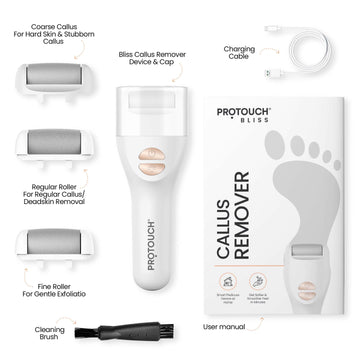 Bliss Callus Remover | Electric home pedicure device for smooth feet