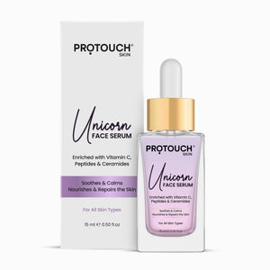 Unicorn Face Serum with Ceramides | Multi-peptide face serum for Instant hydration