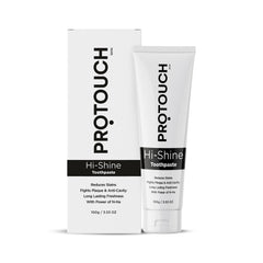Hi-Shine Toothpaste | Whiter Teeth & Cavity Prevention with Deep Clean Charcoal