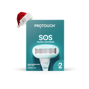 SOS Razor Cartridge | Painless & One Stroke Hair Removal Razor | 5-Blade Technology