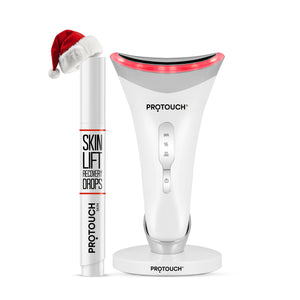 PROTOUCH Skin Lift Combo | Skin lift Device New and Improved & Recovery Drops | Anti ageing, Bright & Firm Younger Looking Skin