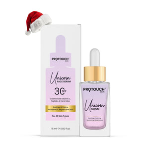 Unicorn Face Serum with Ceramides | Multi-peptide face serum for Instant hydration