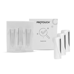 Protouch Dermaplaning facial hair removal attachments
