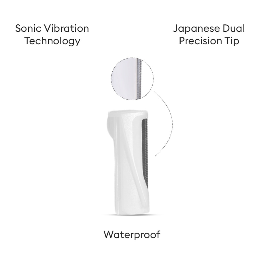 Facial Hair Removal Attachments - Set of 3 Tips | (Replacement Tips for our Dermaplaning Device)