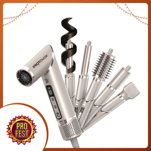 Airshot, All in 1 Hair Multi-styler | Curl, Smooth, Dry, Blow, Volume