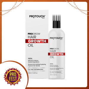 Pro-Grow Hair Growth Oil | Goodness of 21 Cold-pressed Herbal Oils in one