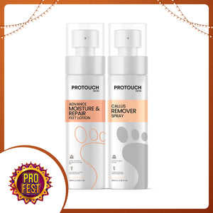 Pro Pedicure Combo | Callus Remover Spray | Feet Lotion | Instantly Smooth & Soft Feet