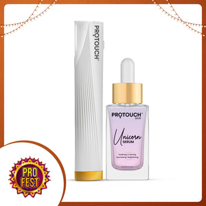 Derm + Glow Duo | 2-step facial hair removal & aftercare combo