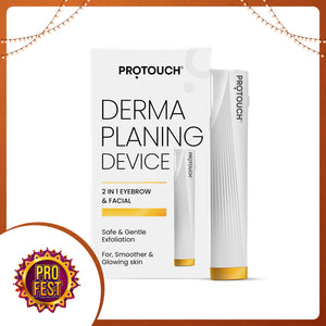 Dermaplaning Device | Electric 2 in 1 Facial Hair Removal & Eyebrow Grooming Device