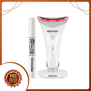 PROTOUCH Skin Lift Combo | Skin lift Device New and Improved & Recovery Drops | Anti ageing, Bright & Firm Younger Looking Skin