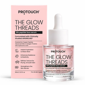 The Glow Threads: Silk Peptide Face Serum (30ml)