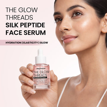 The Glow Threads: Silk Peptide Face Serum (30ml)