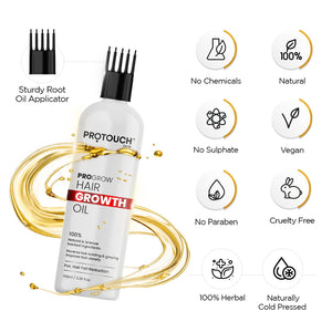 PROTOUCH PROGROW Hair Growth Oil (Pack Of 2)